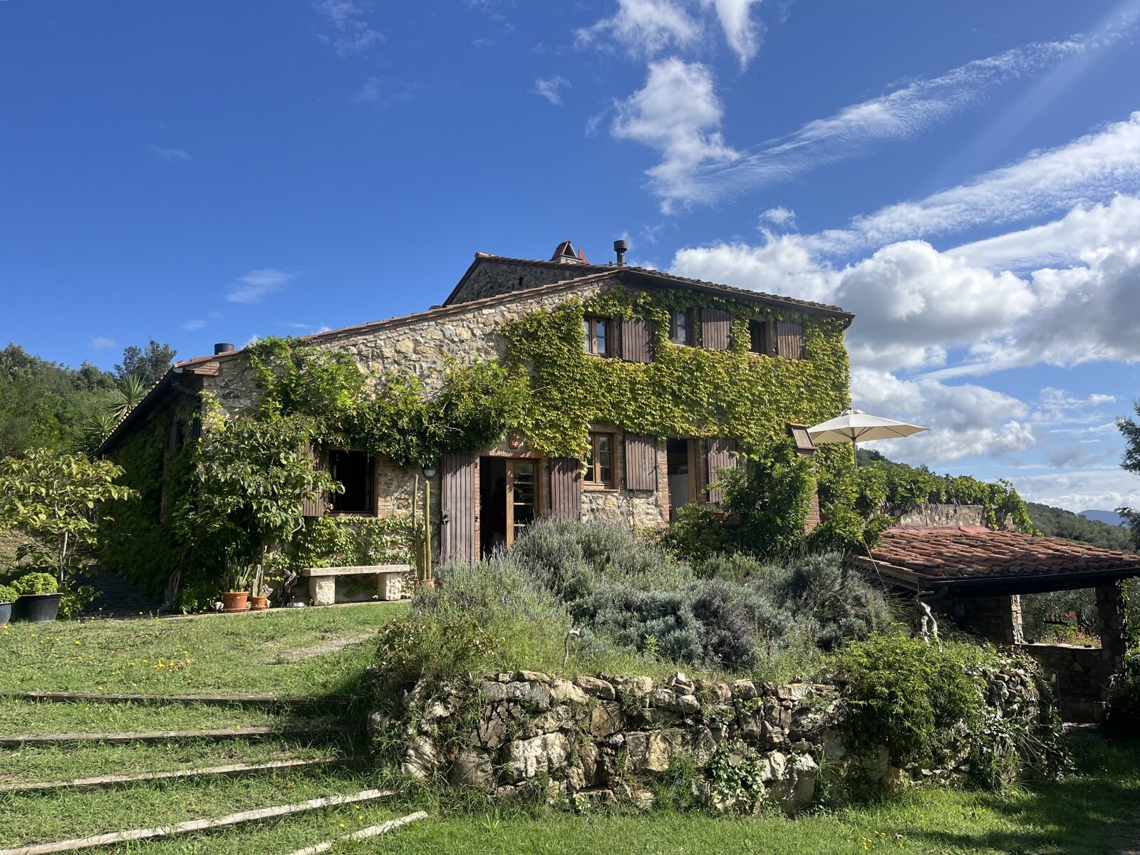 Nádherný toskánský venkovský dům 