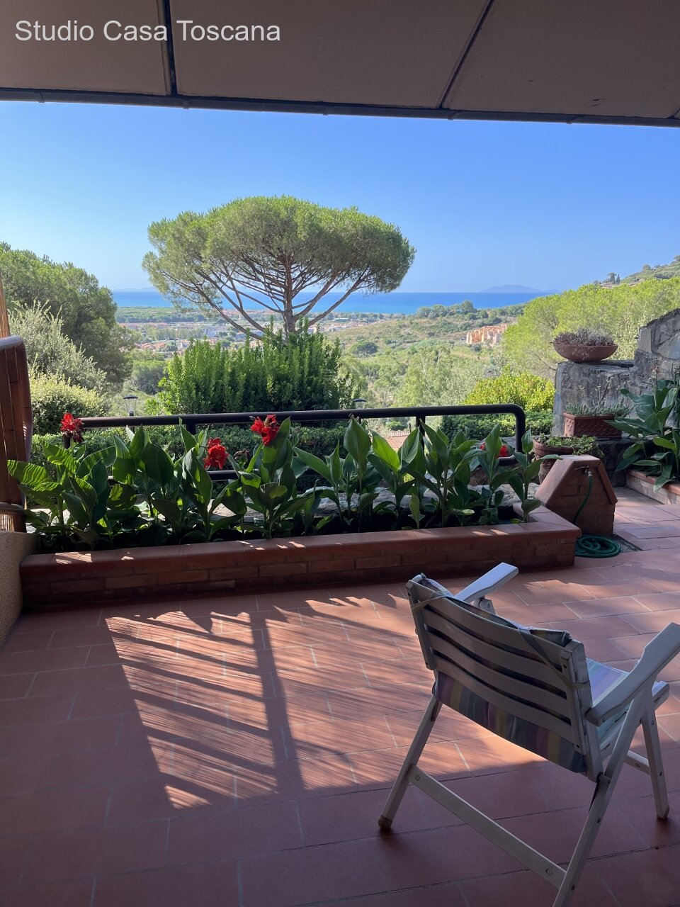 Castiglione della Pescaia: Wohnung mut Meerblick in Castiglione della Pescaia 
