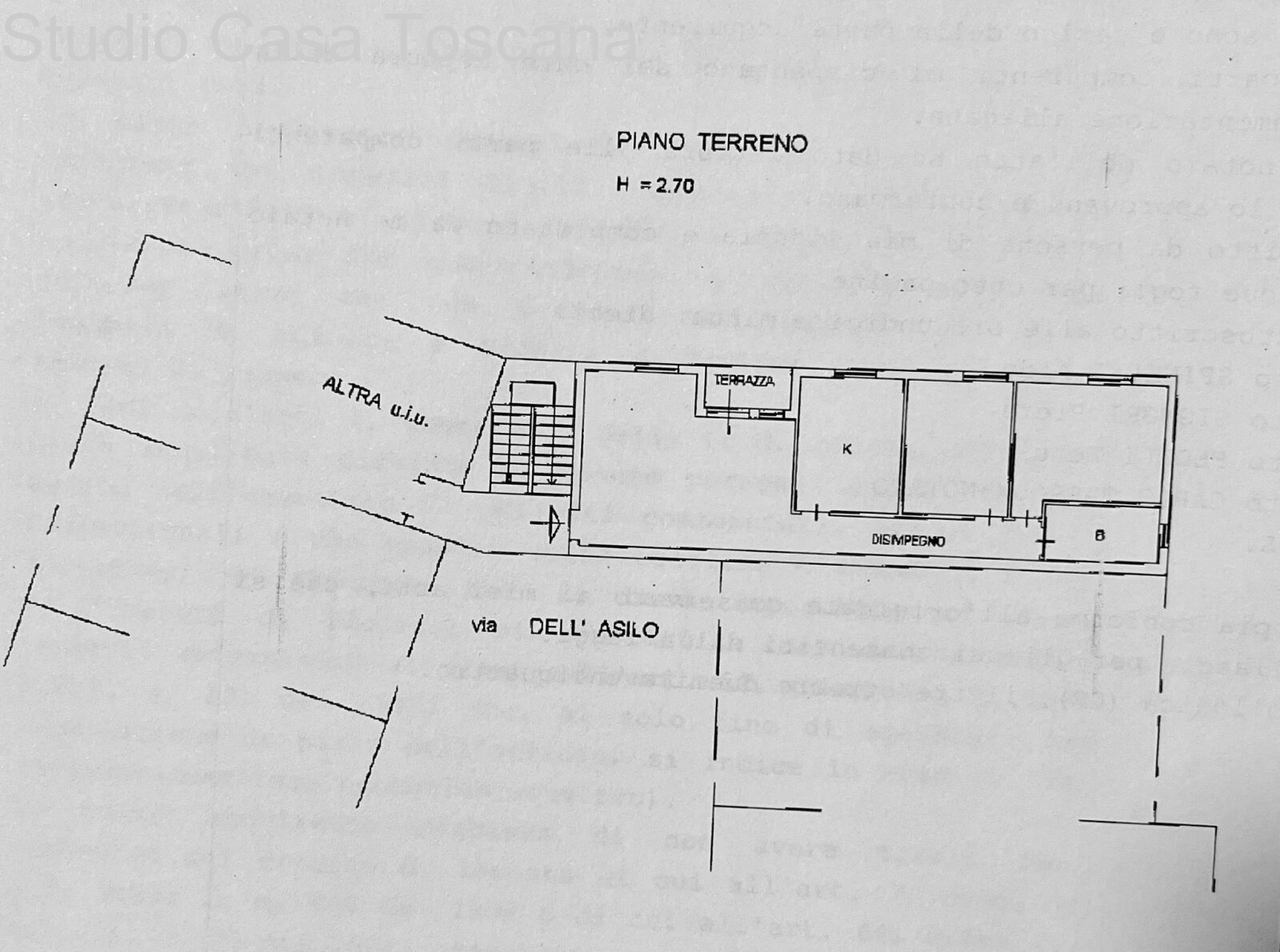 Wohnung am Ortsrand mit tollem Blick auf die Toskanalandschaft