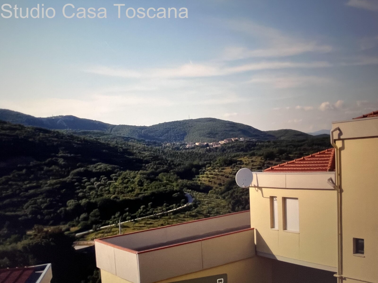 Wohnung am Ortsrand mit tollem Blick auf die Toskanalandschaft