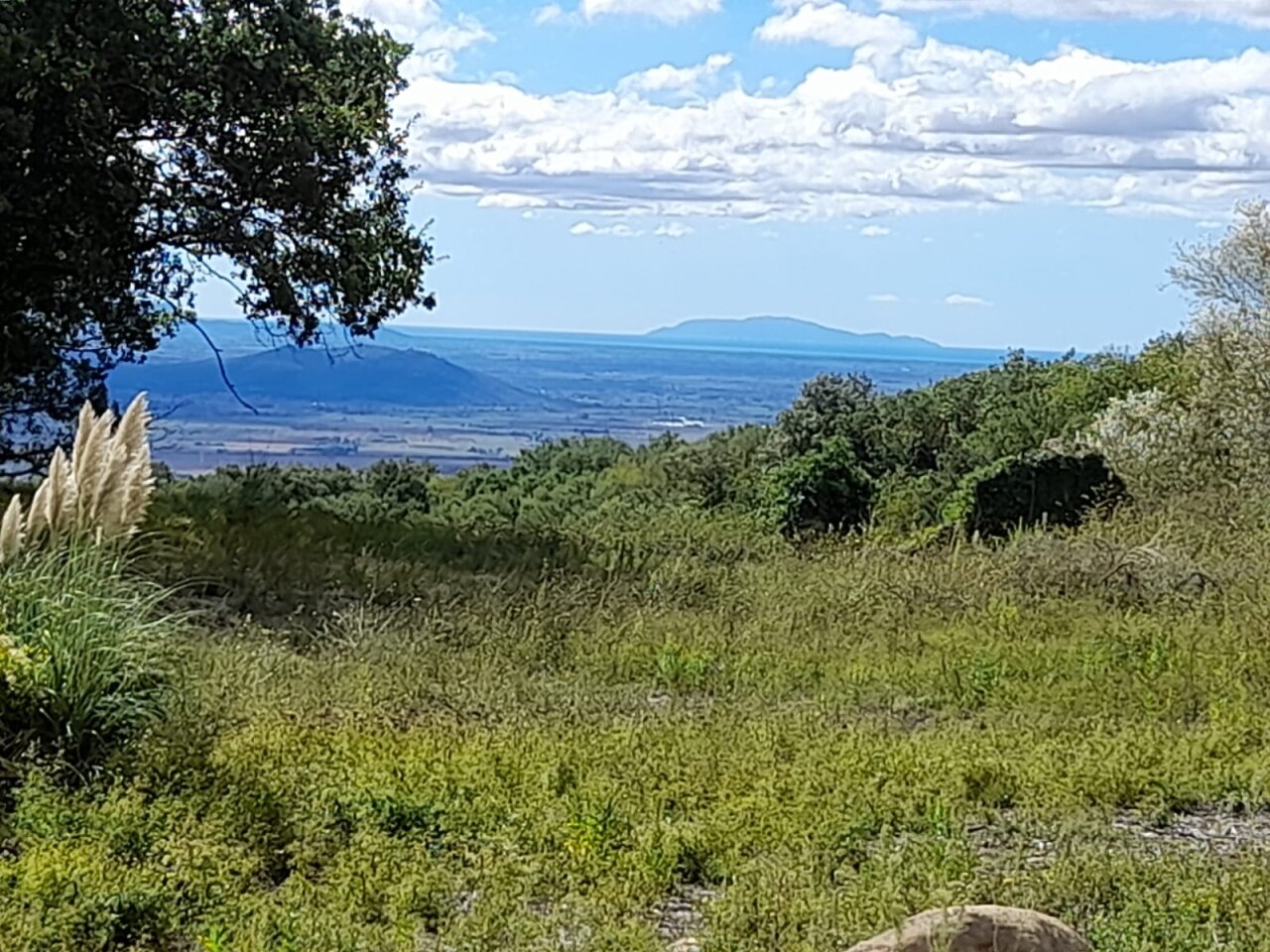Bebaubares Grundstück mit traumhaftem Blick über die Maremma bis hin zum Meer 