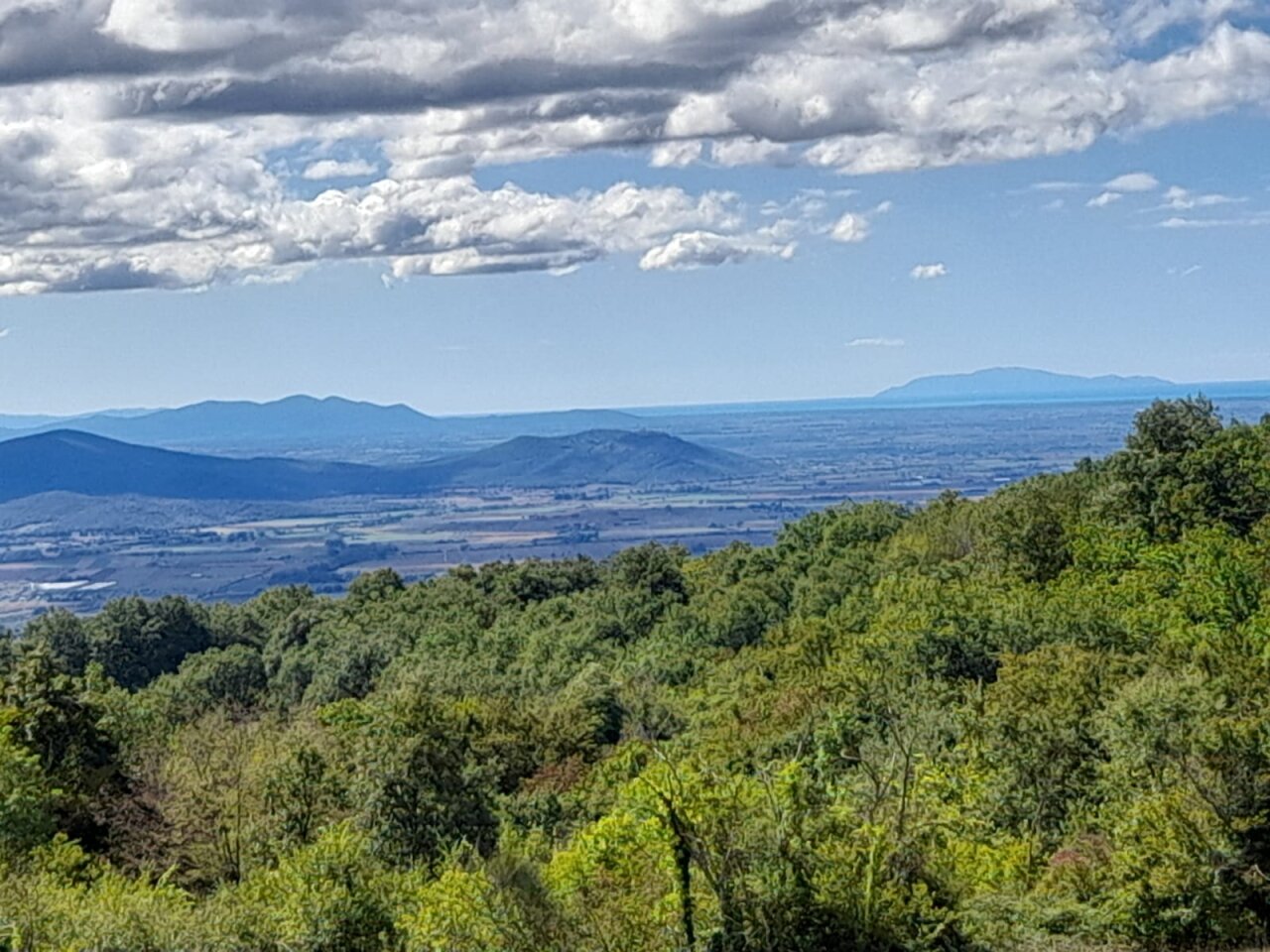 Bebaubares Grundstück mit traumhaftem Blick über die Maremma bis hin zum Meer 