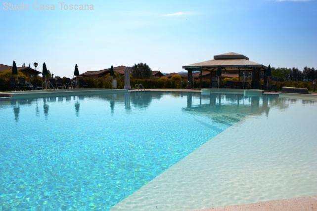 Scarlino: Schönes Apartment in Ferienwohnanlage 